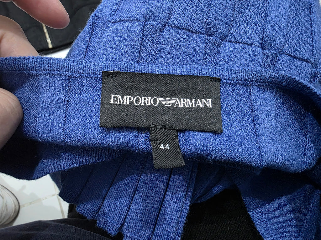 Playera Emporio Armani Talla 44 Azul Celeste