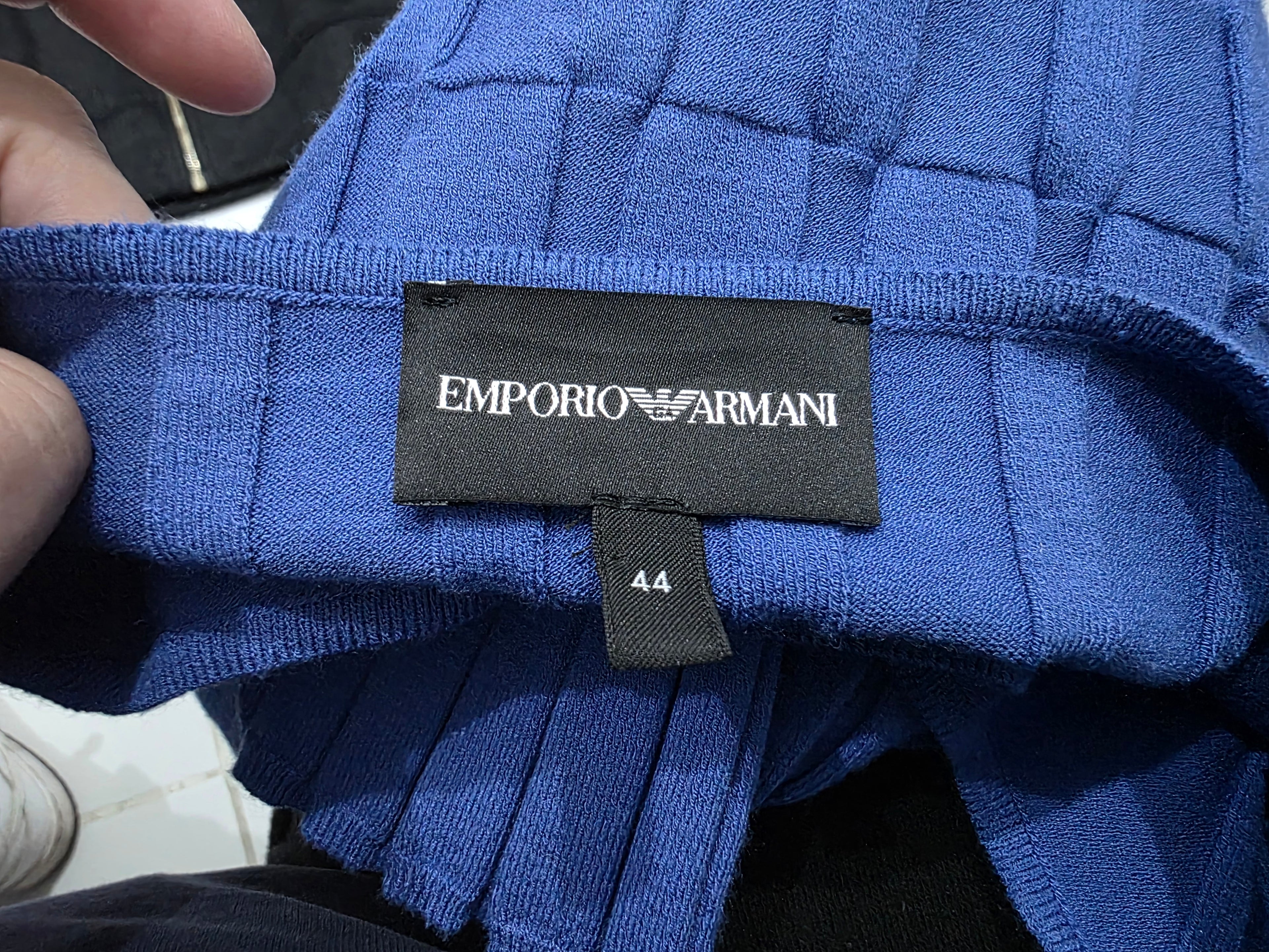 Playera Emporio Armani Talla 44 Azul Celeste