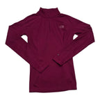 Playera Medio Cierre The North Face Rosa Oscuro Extra Chica