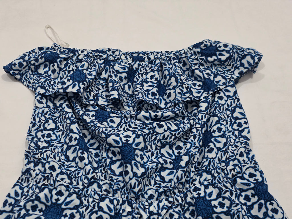 Jumpsuit Vineyard Vines Mujer Chica Azul Figuras Strapple