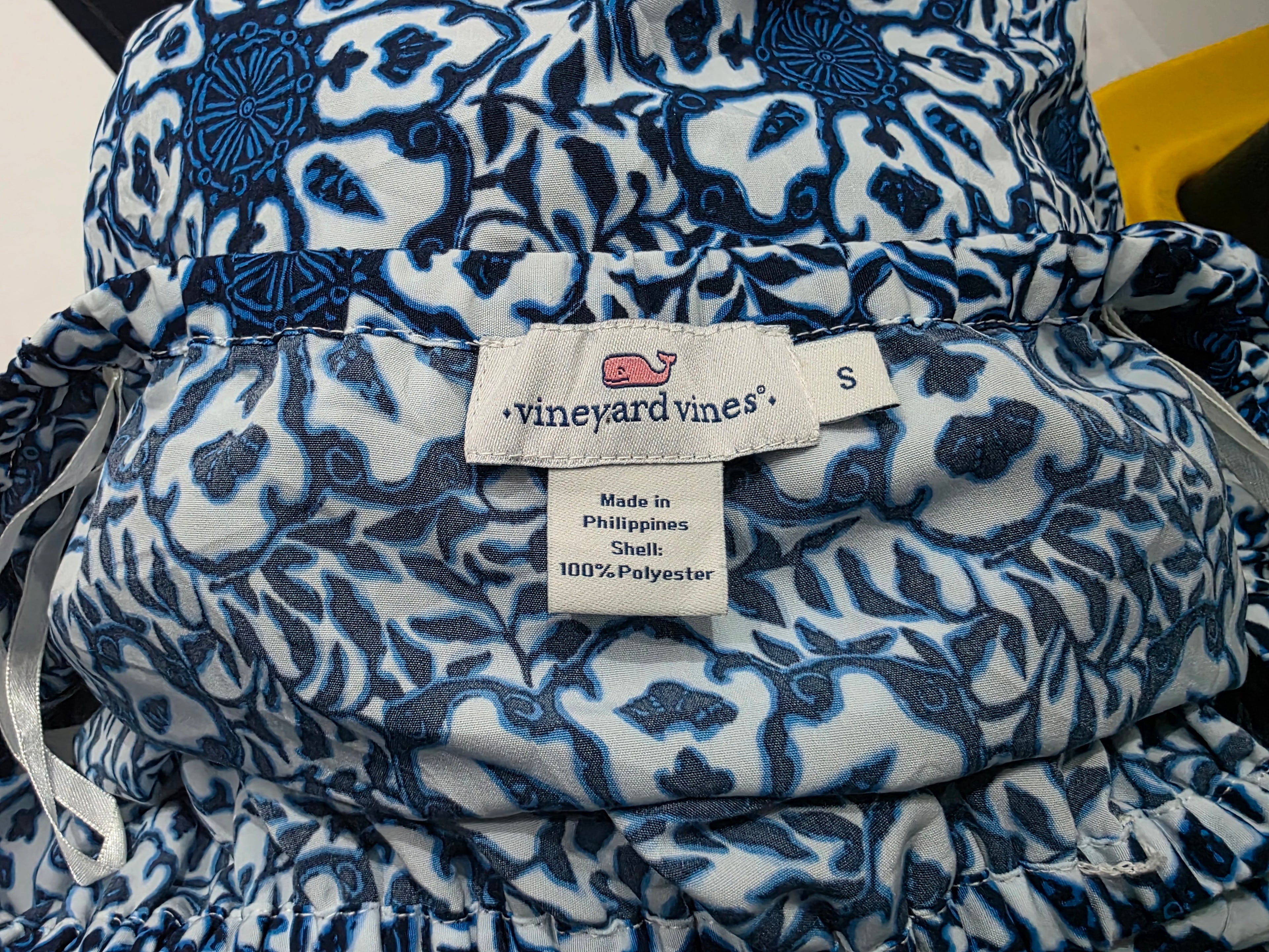 Jumpsuit Vineyard Vines Mujer Chica Azul Figuras Strapple