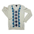 Sueter Tommy Hilfiger Beige Con Rombos Talla Chica De Mujer