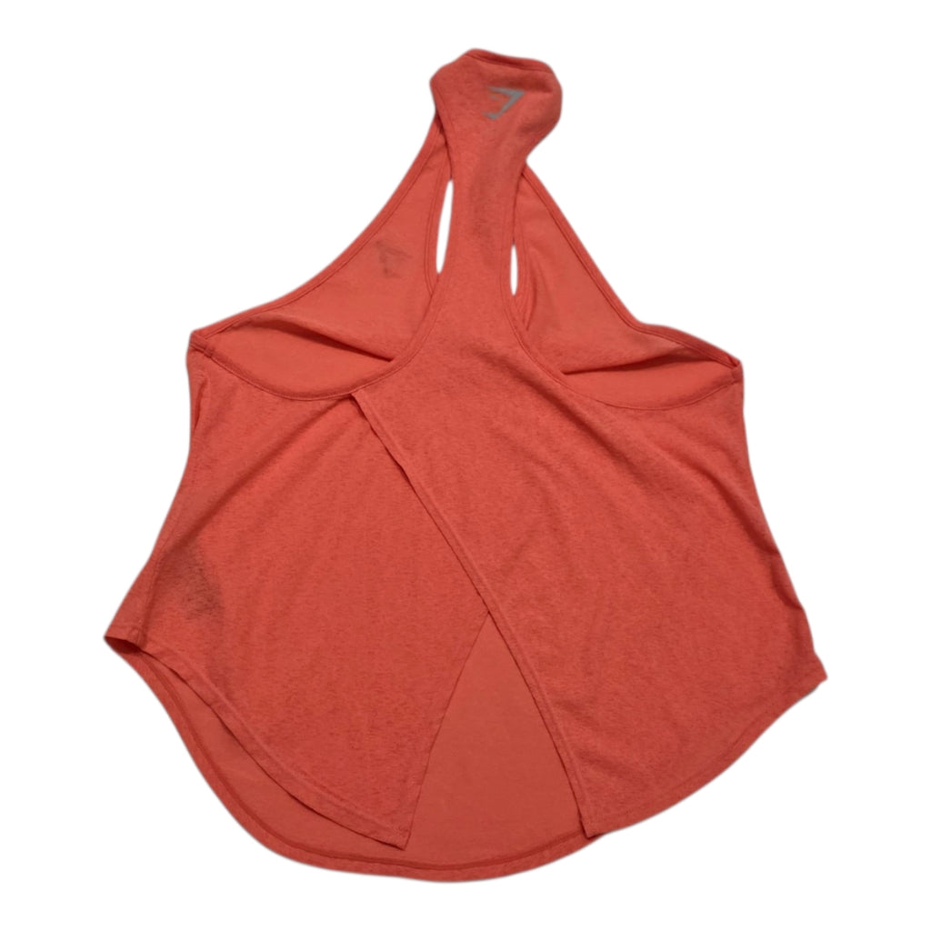 Playera Sin Mangas Gymshark Naranja Talla Chica