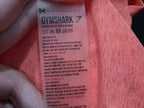 Playera Sin Mangas Gymshark Naranja Talla Chica