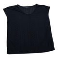 Blusa De Encaje Tommy Hilfiger Azul Marino Talla Chica