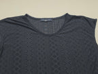 Blusa De Encaje Tommy Hilfiger Azul Marino Talla Chica