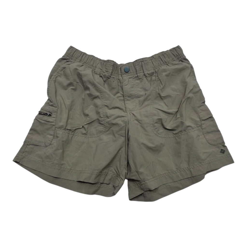 Short Columbia De Mujer Talla Chica Color Cafe