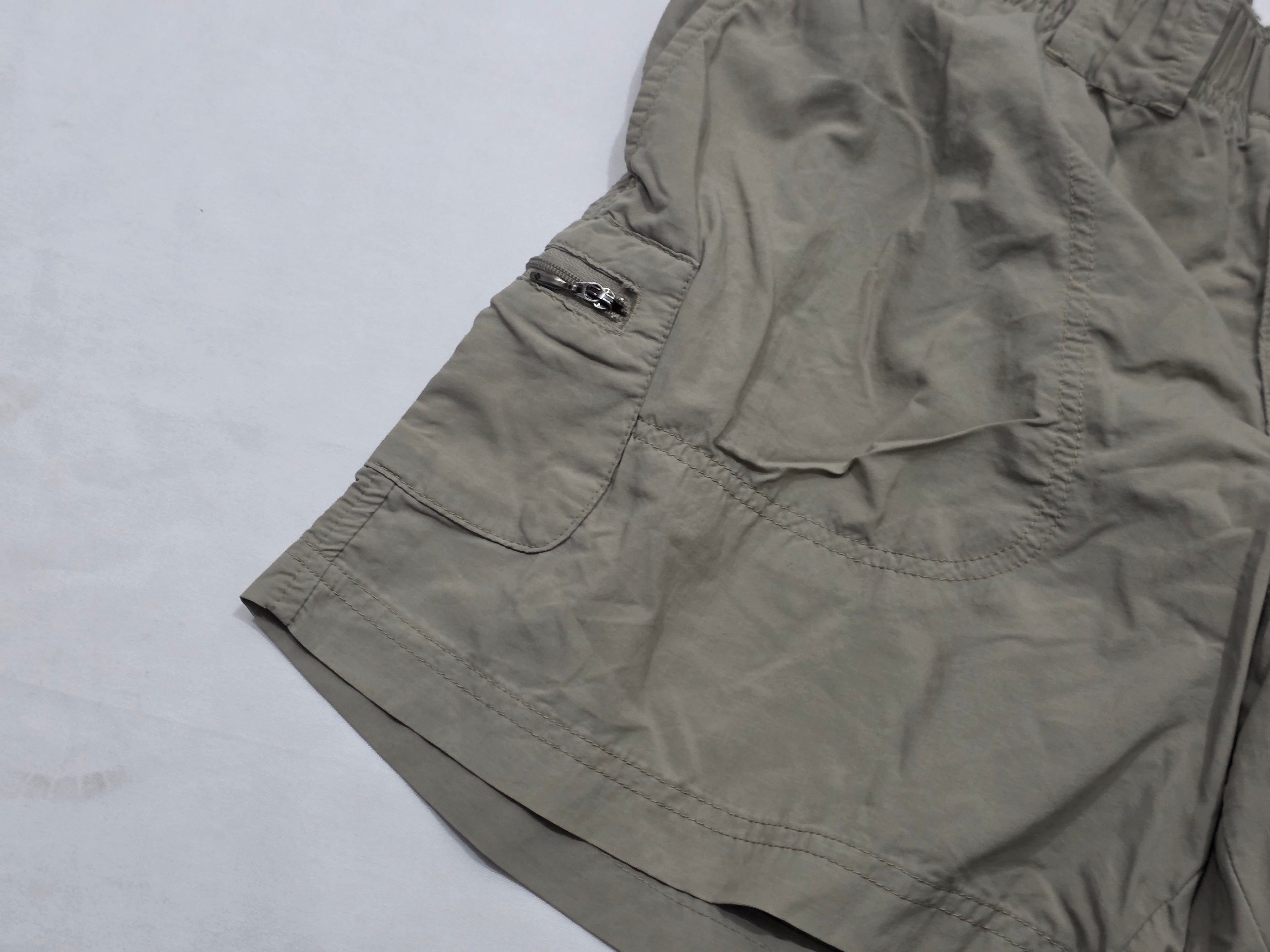 Short Columbia De Mujer Talla Chica Color Cafe