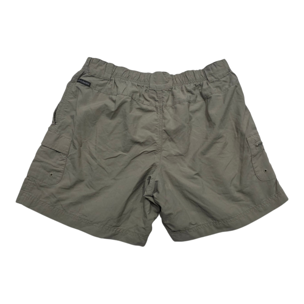 Short Columbia De Mujer Talla Chica Color Cafe