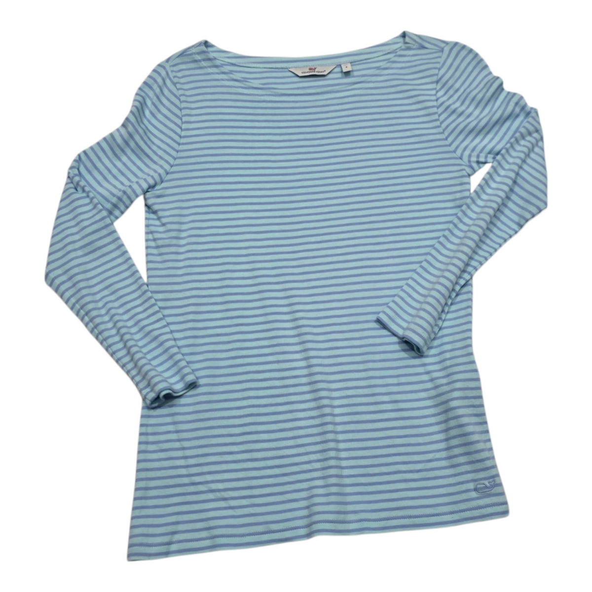 Playera Vineyard Vines Azul Rayado Talla Chica De Mujer