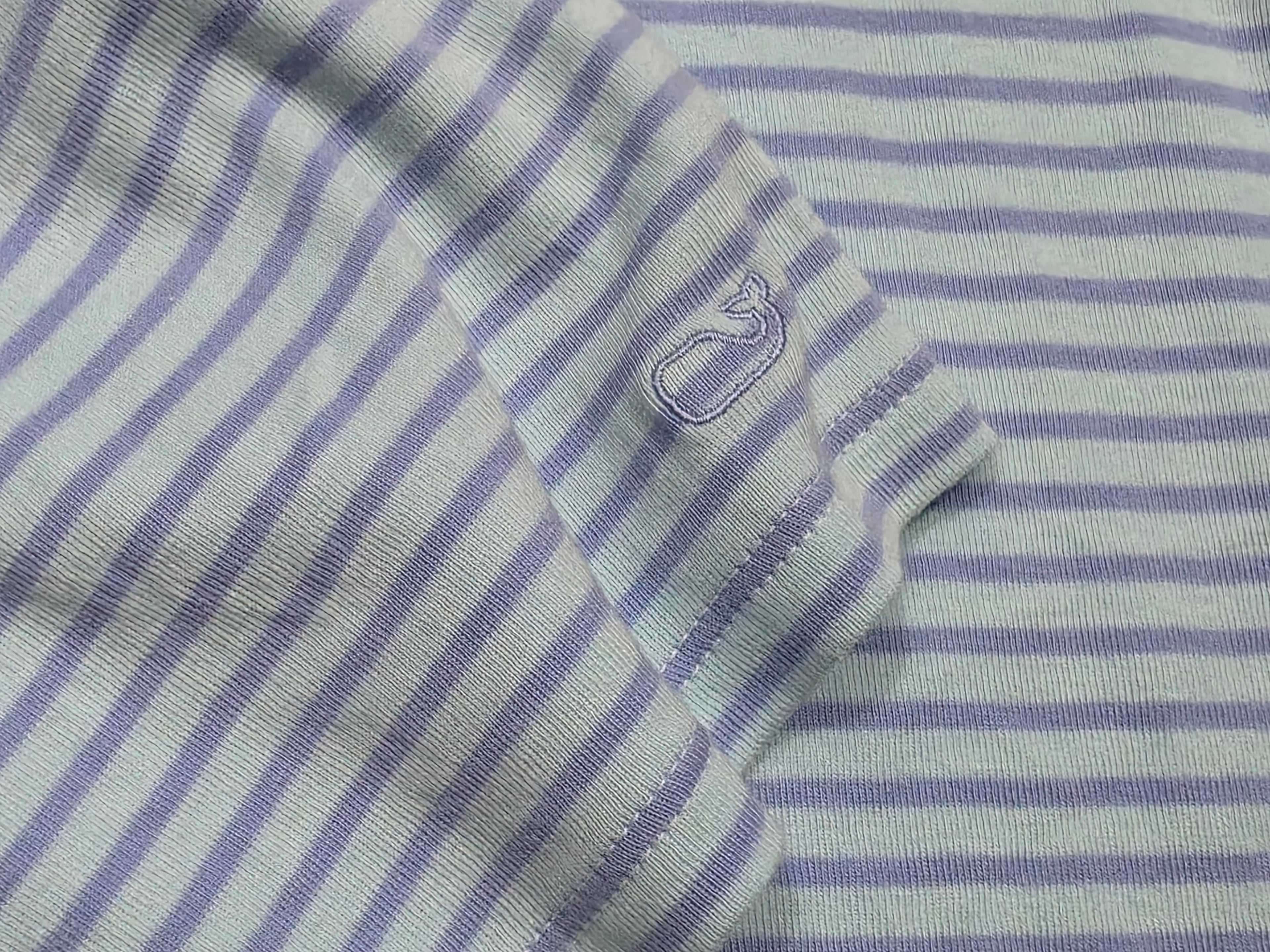 Playera Vineyard Vines Azul Rayado Talla Chica De Mujer