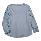 Blusa Vineyard Vines De Mujer Chica Azul Rayada Flores