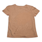 Playera Ralph Lauren De Seda Color Naranja Talla Chica