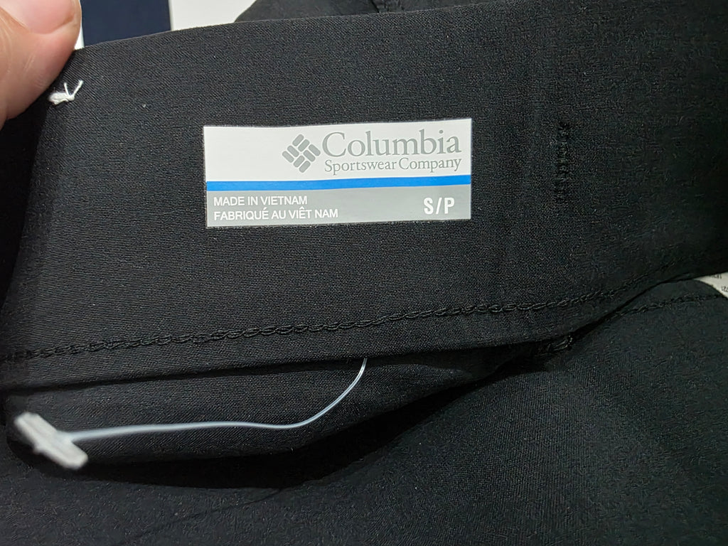 Pants Columbia De Mujer Talla Chica Color Negro