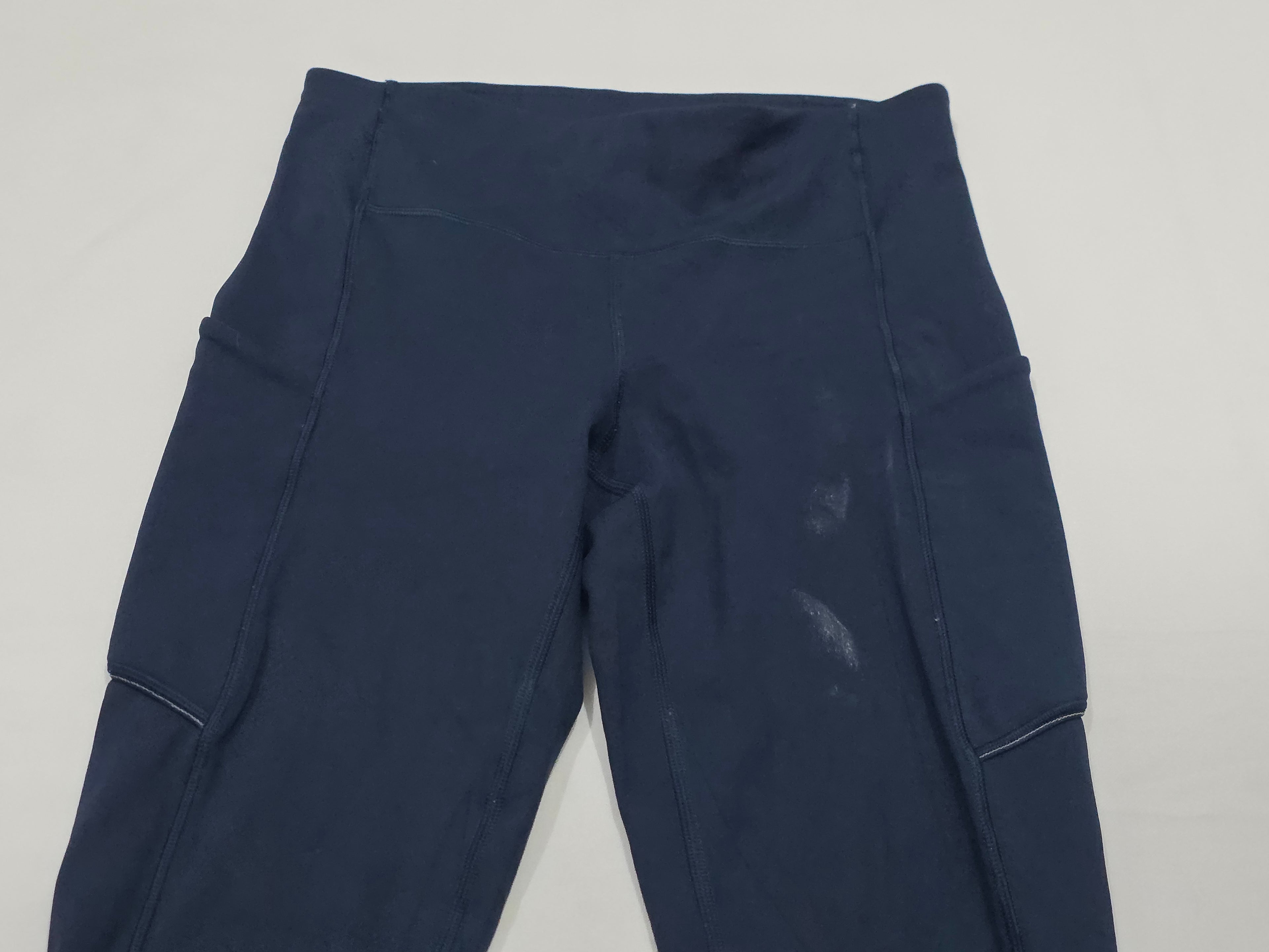 Legging Lululemon Wunder Talla 4 Azul Marino De Mujer