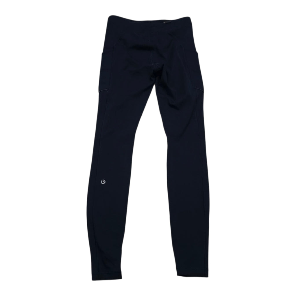 Legging Lululemon Wunder Talla 4 Azul Marino De Mujer