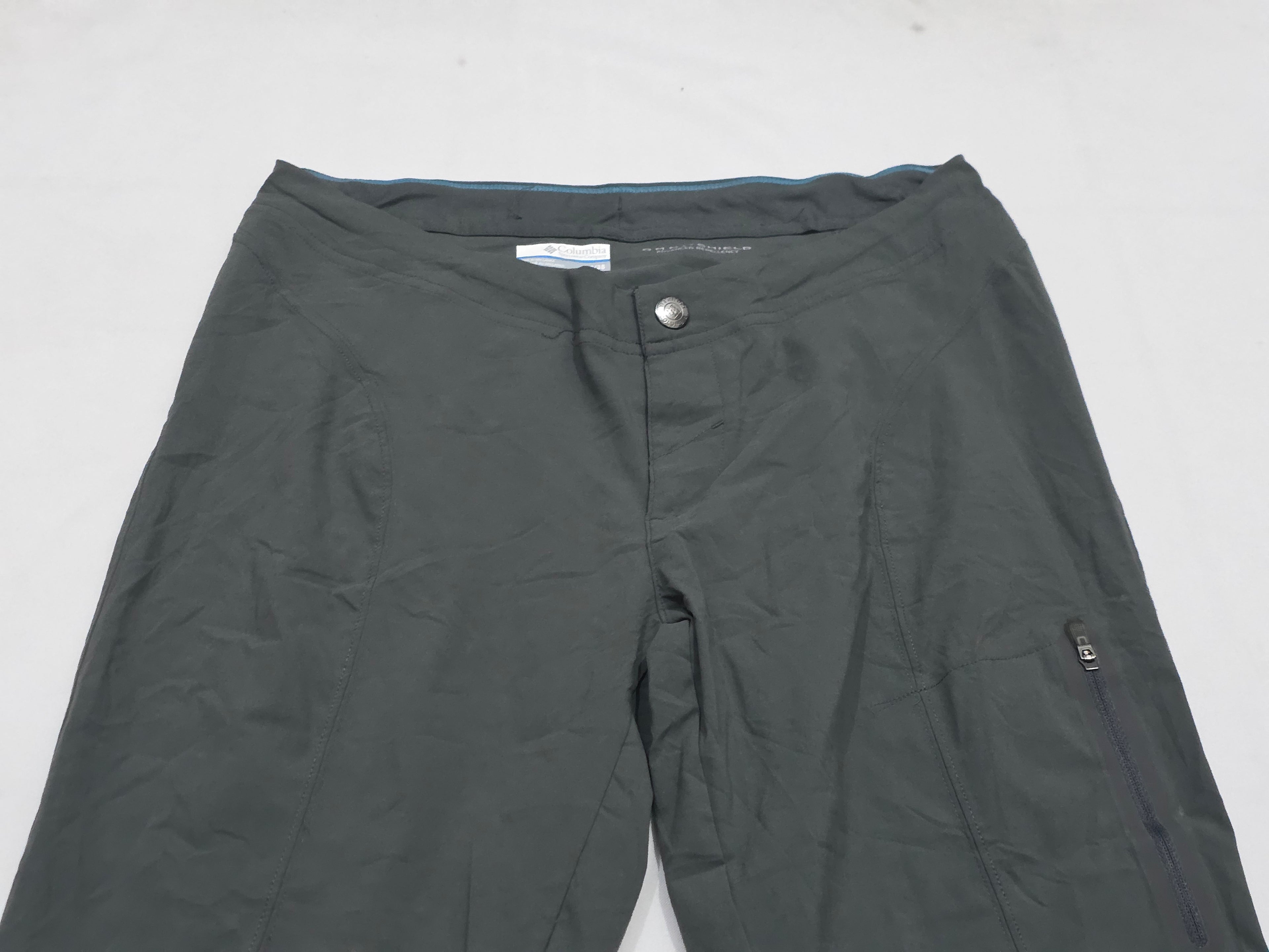 Pantalon Columbia Mujer Advaced Repellency Talla 6/38 Gris