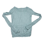 Sueter De Rayon Lululemon Talla 4 Azul Claro