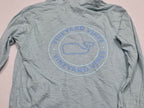 Playera Larga Gorro Vineyard Vines Mujer Chica Azul Claro