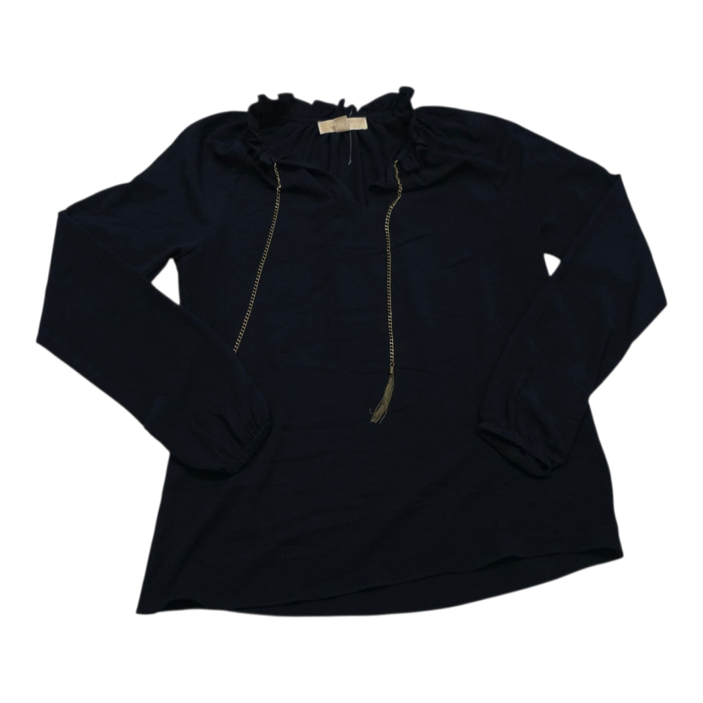 Blusa Michael Kors Talla Chica De Mujer Azul Con Cadena