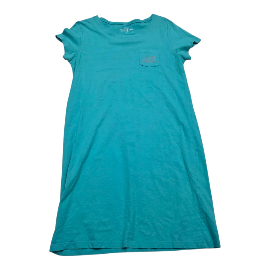 Vestido Vineyard Vines Turquesa De Mujer Talla Chica