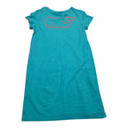 Vestido Vineyard Vines Turquesa De Mujer Talla Chica