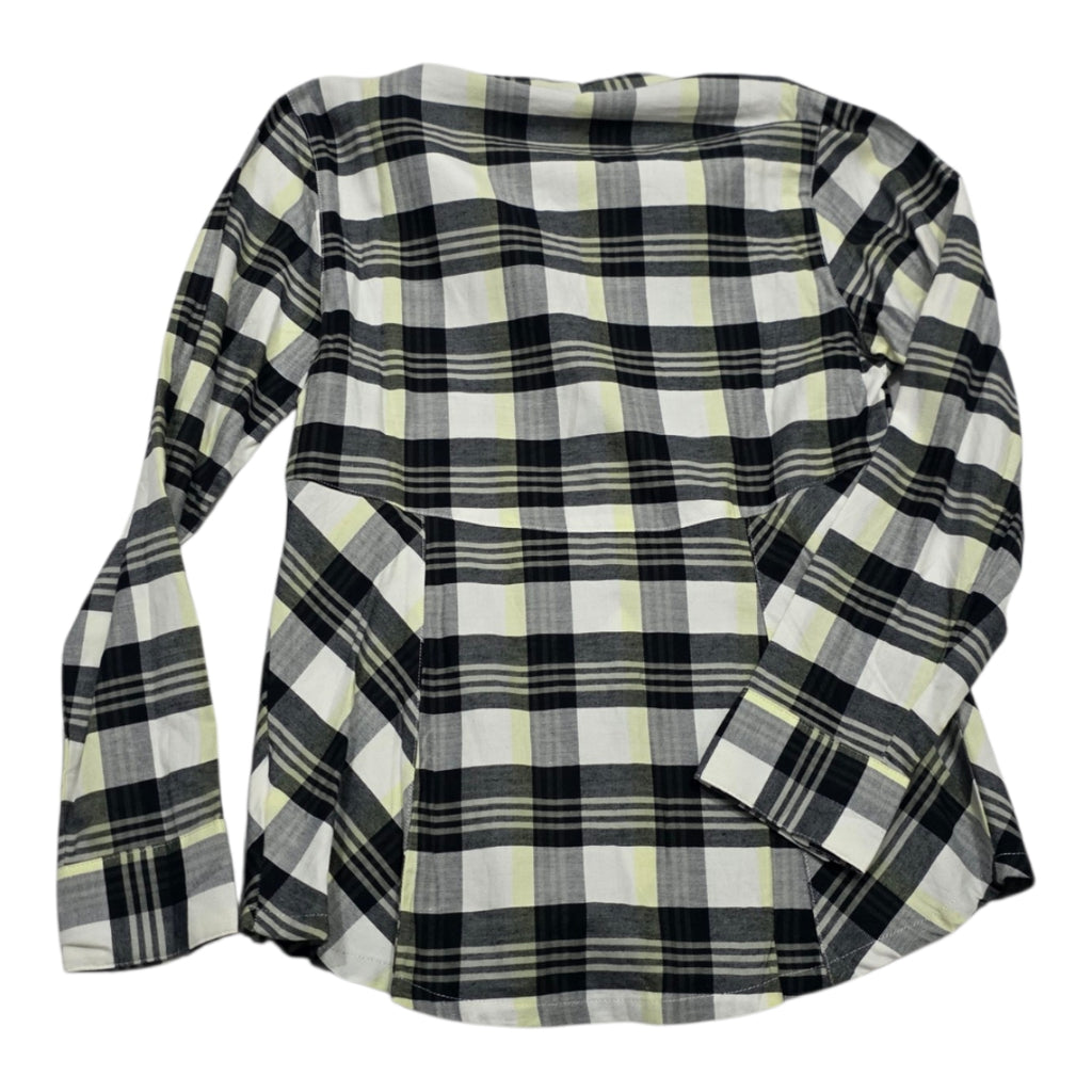 Camisa Columbia Gris Con Amarillo Mediana De Mujer