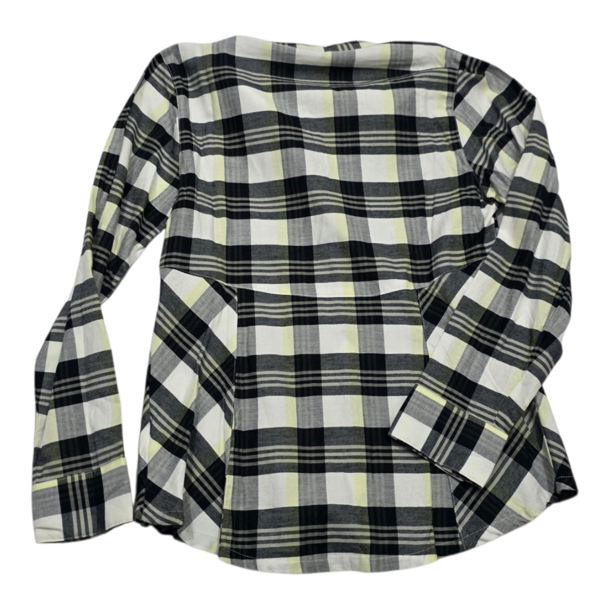 Camisa Columbia Gris Con Amarillo Mediana De Mujer