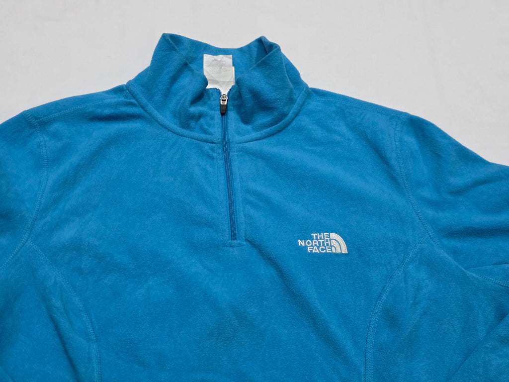 Chamarra Ligera Medio Cierre The North Face Azul Mediana