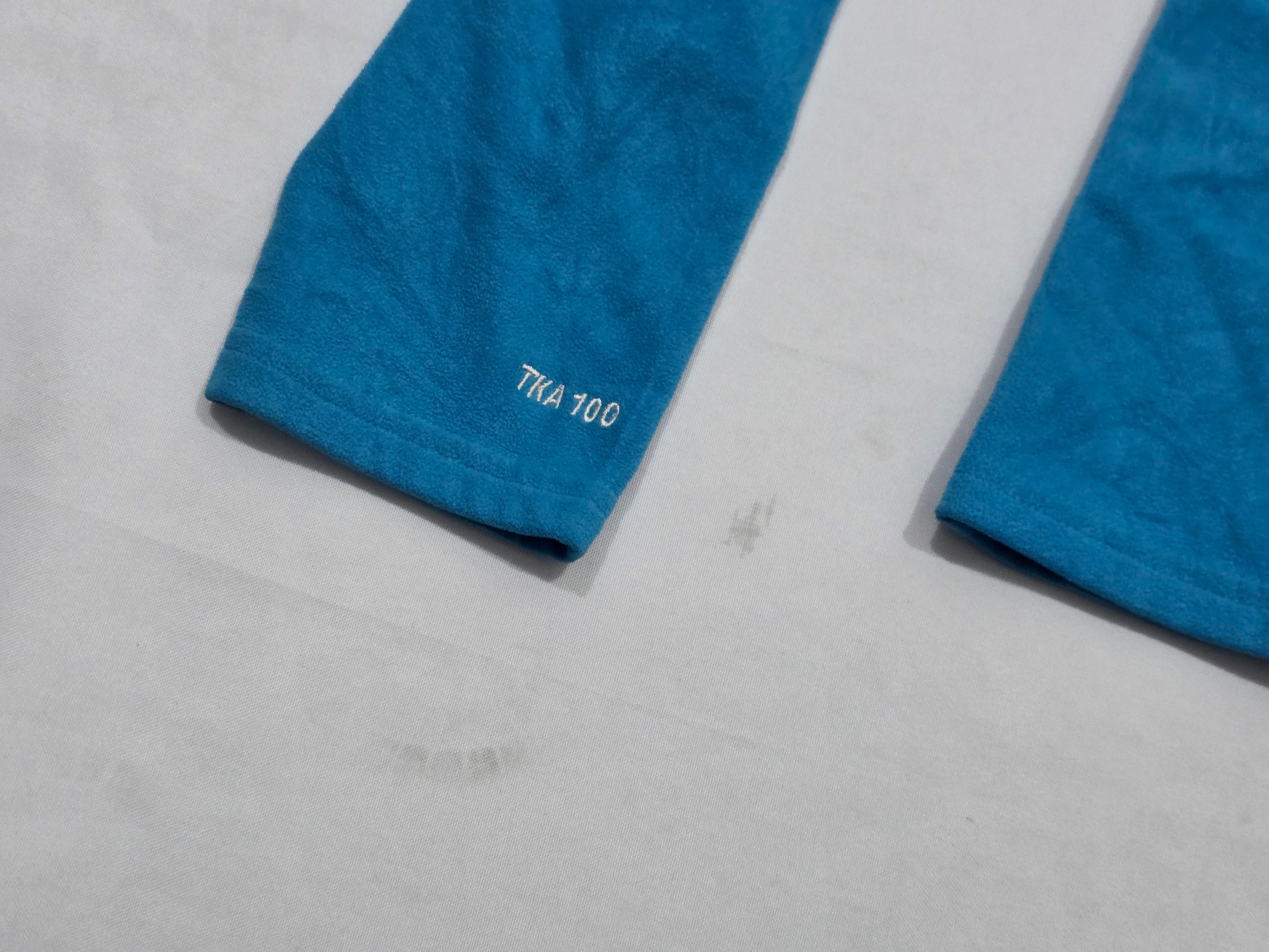 Chamarra Ligera Medio Cierre The North Face Azul Mediana