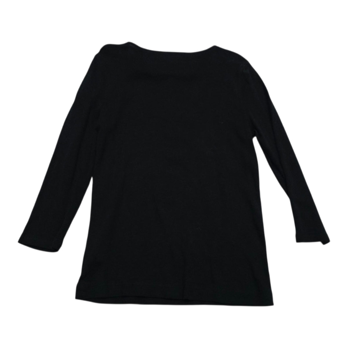 Playera Manga Larga Ralph Lauren Negra Mediana