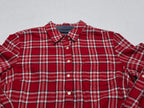 Blusa Tommy Hilfiger Mediana Rojo/blanco A Cuadros