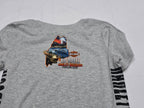Playera Harley Davidson De Mujer Mediana Color Gris
