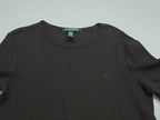 Playera Basica Ralph Lauren De Mujer Mediana Color Azul