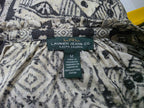 Blusa Ligera Ralph Lauren Mujer Mediana Cafe Con Figuras