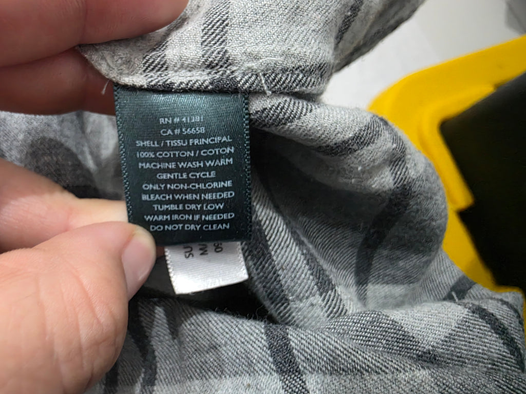Camisa Ralph Lauren De Algodón Mediana Color Gris
