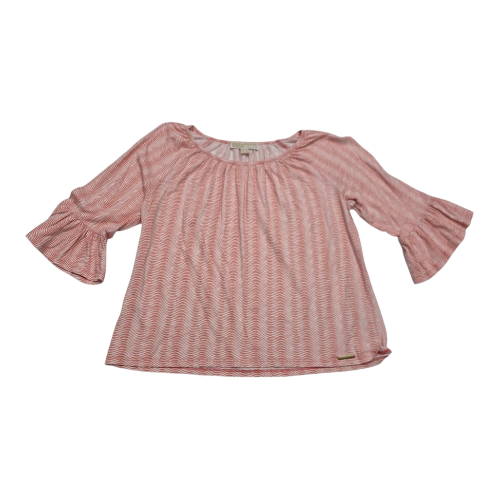 Blusa Michael Kors Rosa Manga 3/4 Mediana