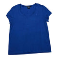 Playera Ralph Lauren Sport Azul Mediana Mujer Manga Corta