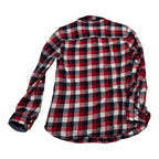 Camisa Tommy Hilfiger De Mujer Mediana Roja A Cuadros