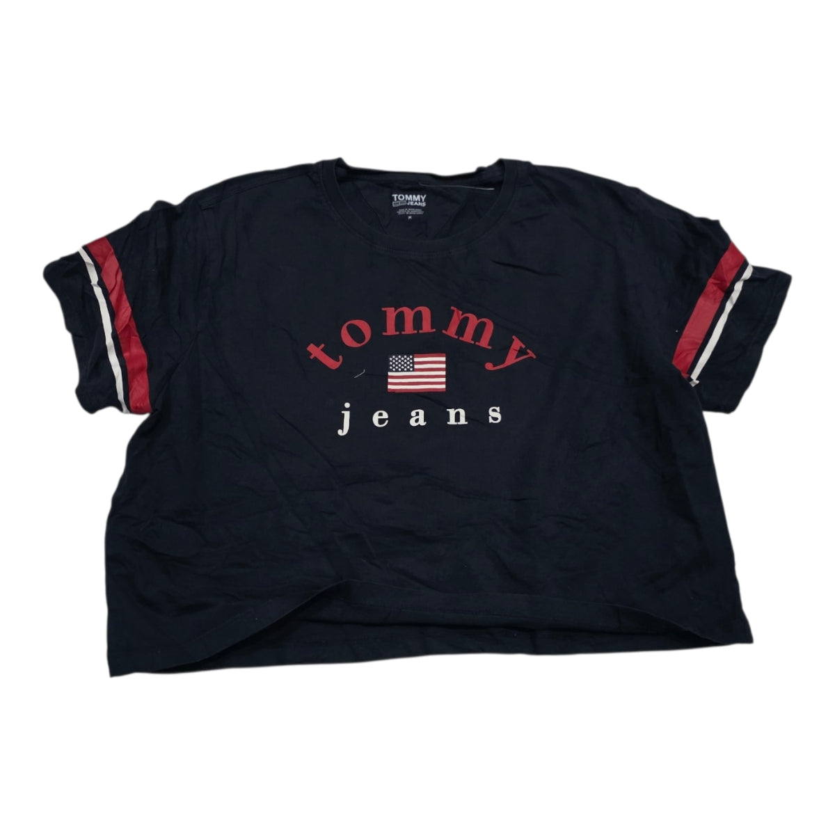 Playera Corta Tommy Hilfiger De Mujer Mediana