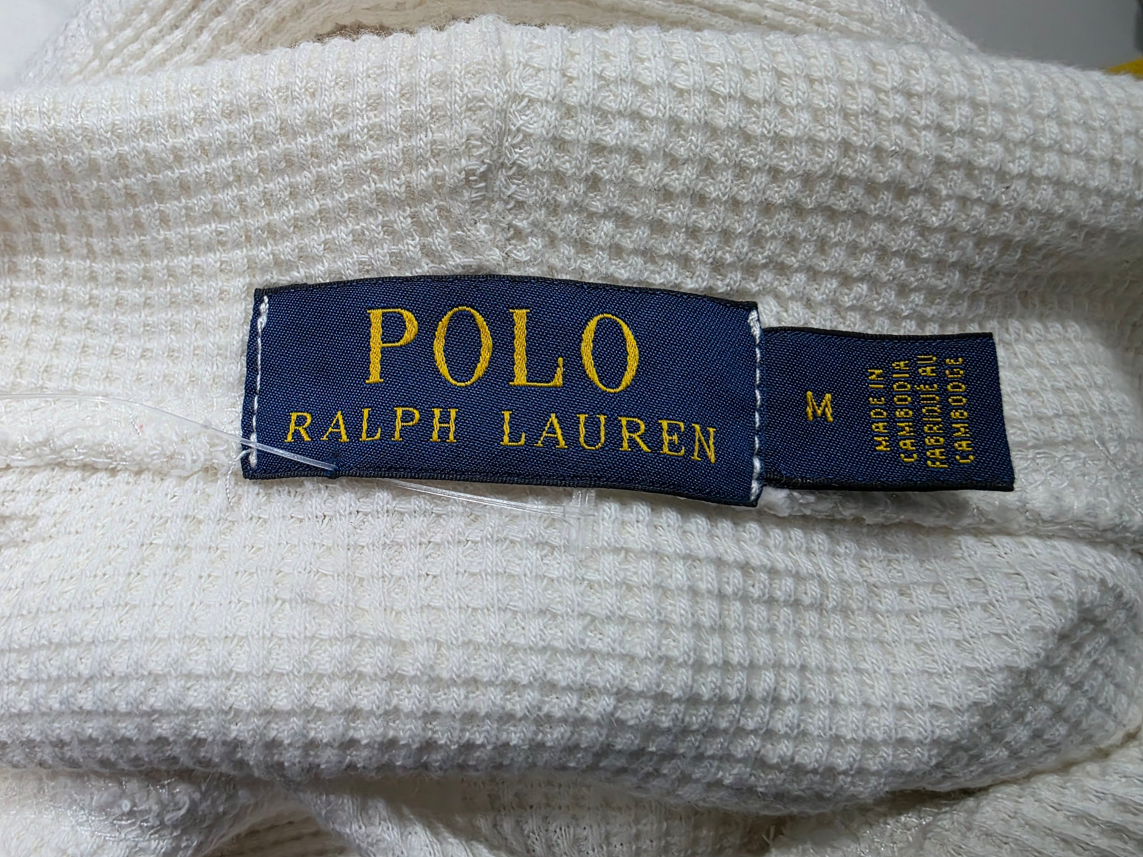 Sueter Gorro Polo Ralph Lauren Mujer Mediano Color Blanco