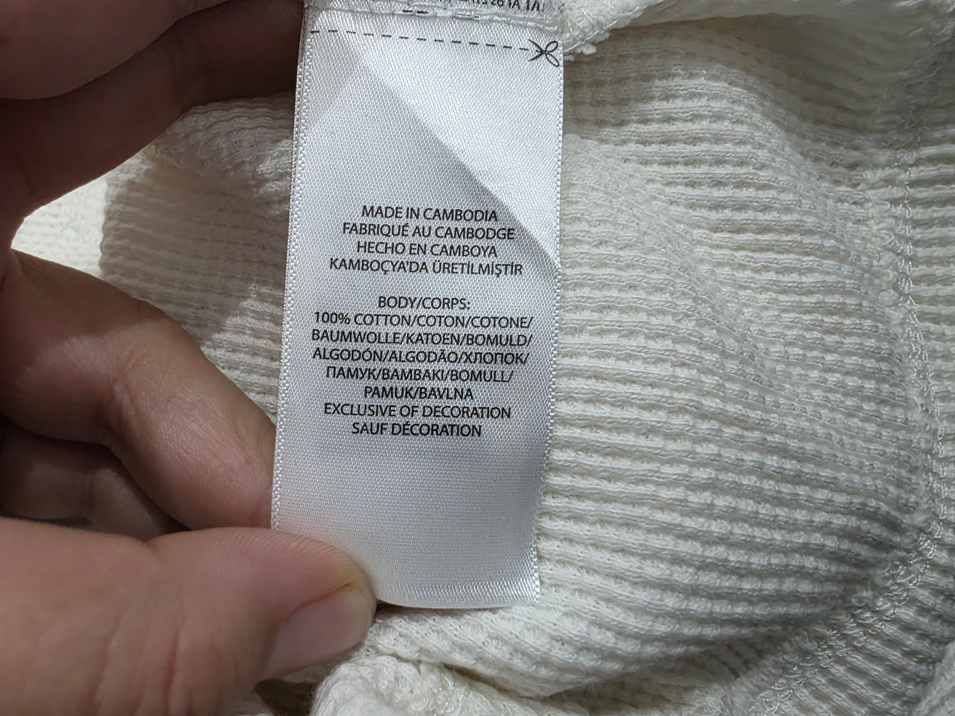 Sueter Gorro Polo Ralph Lauren Mujer Mediano Color Blanco