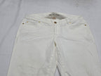 Pantalon Acampanado Michael Kors Mujer Talla 10 Color Blanco