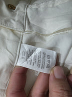 Pantalon Acampanado Michael Kors Mujer Talla 10 Color Blanco