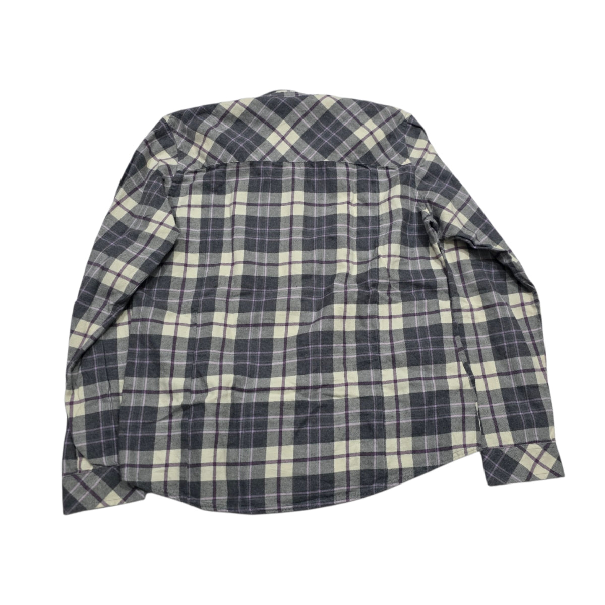 Camisa Columbia Grande De Mujer Gris Con Crema Talla Grande