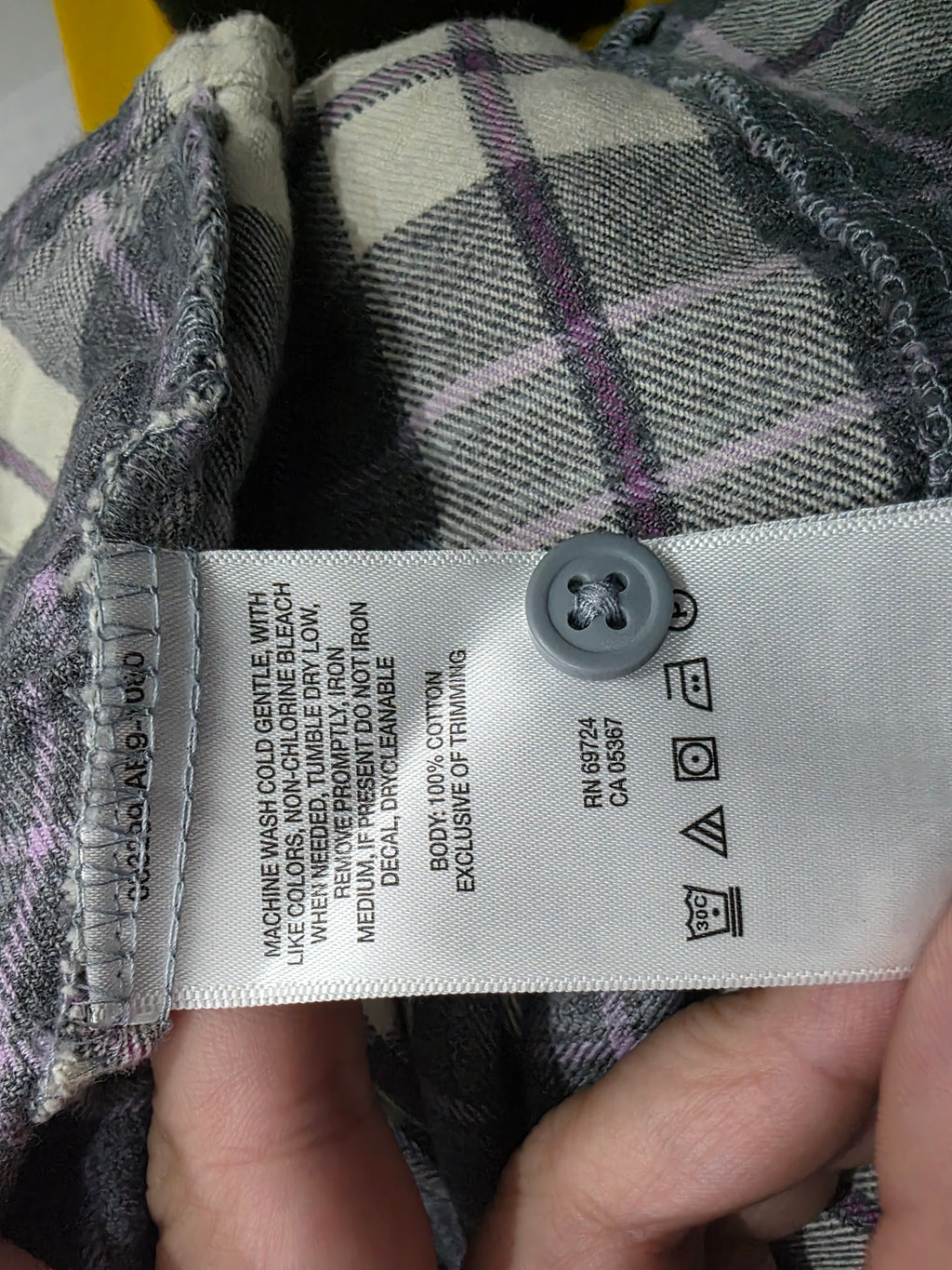 Camisa Columbia Grande De Mujer Gris Con Crema Talla Grande
