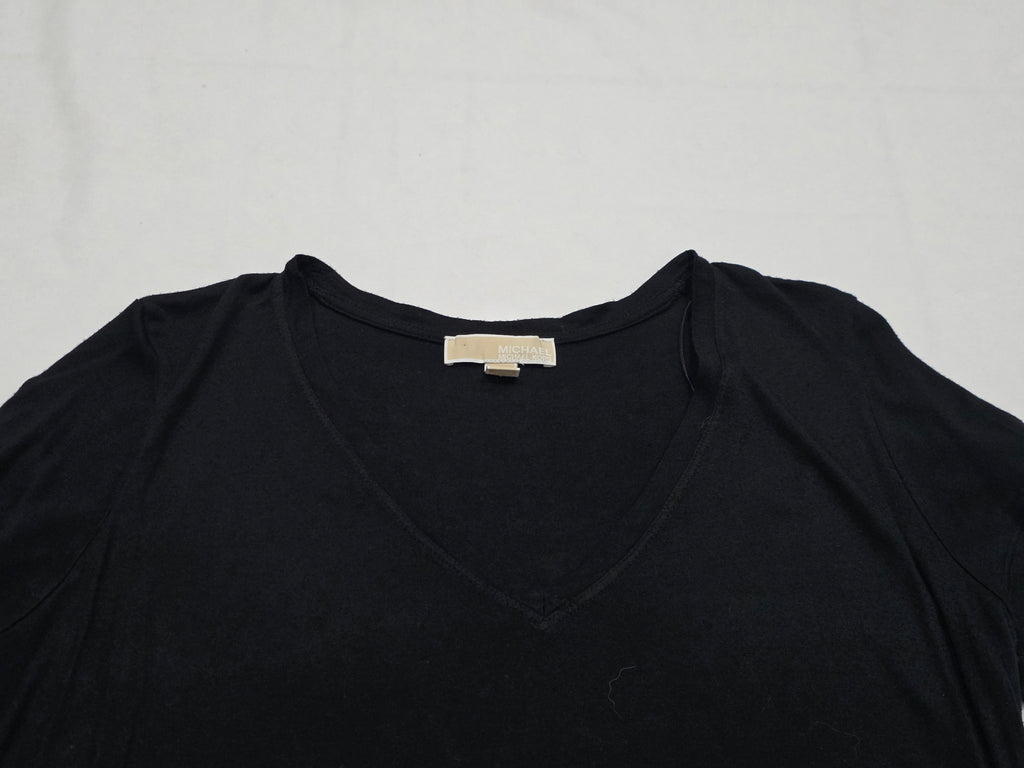 Playera Michael Kors Negro Mujer Talla Grande Manga Corta
