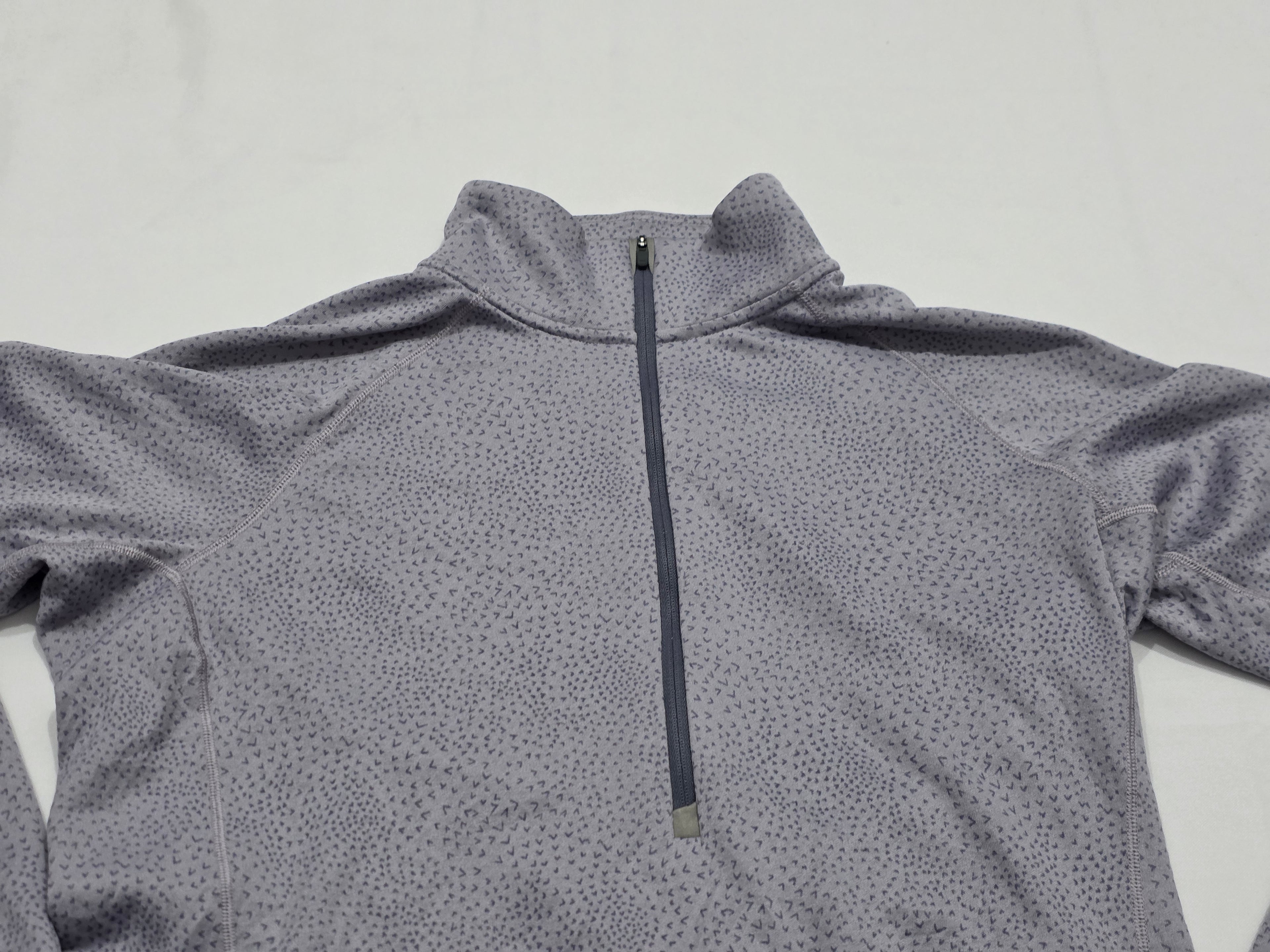 Playera Capilene Patagonia Mujer Medio Cierre Morado Grande