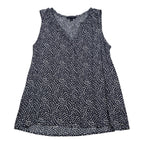 Blusa Tommy Hilfiger Mujer Grande Sin Mangas Azul Figuras