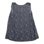 Blusa Tommy Hilfiger Mujer Grande Sin Mangas Azul Figuras